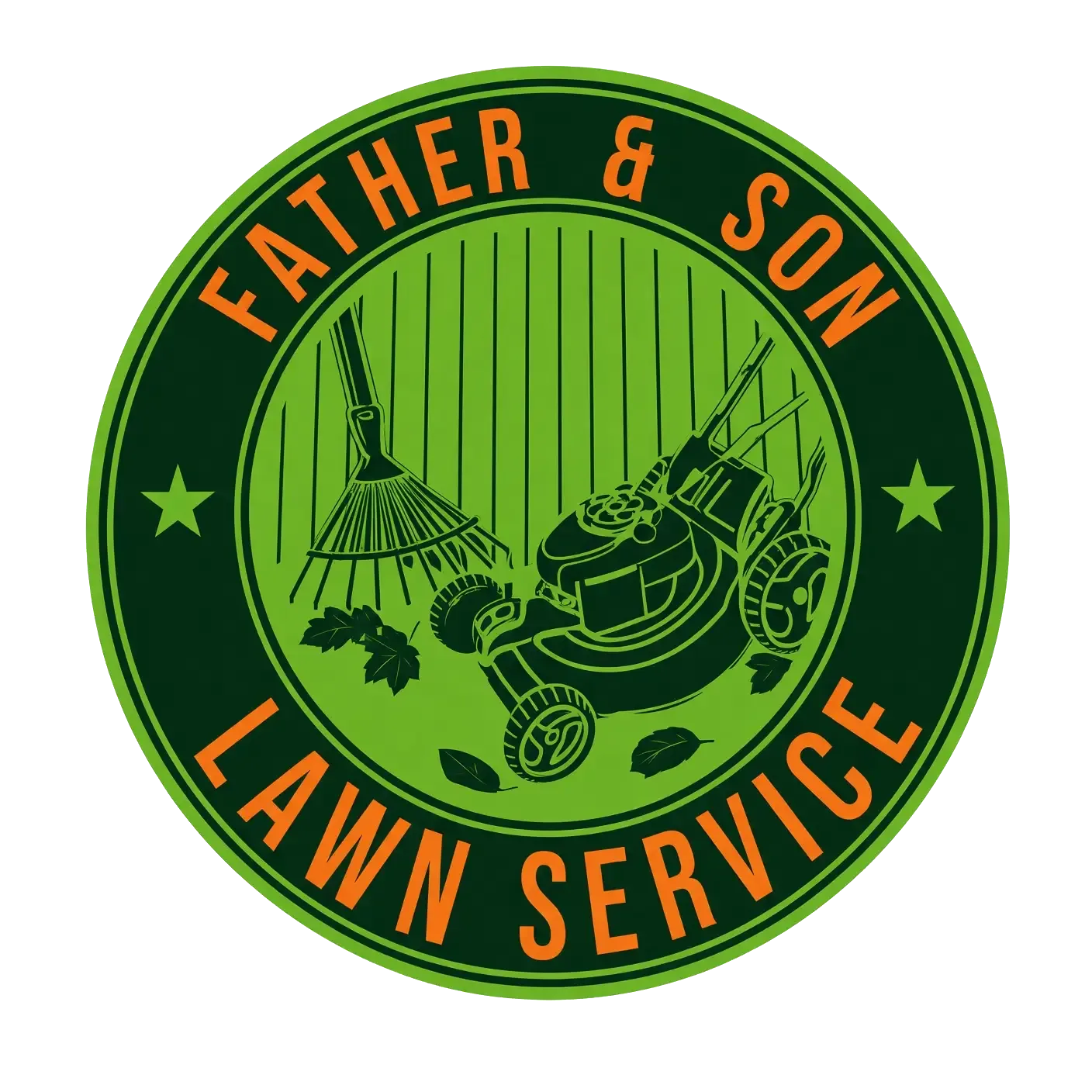 Father and Son Lawn Services logo